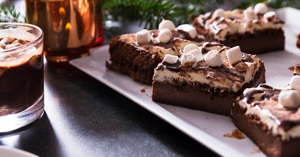 Hot Chocolate Magic Cake