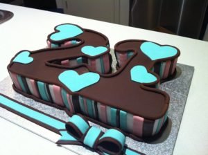 40th birthday cake ideas
