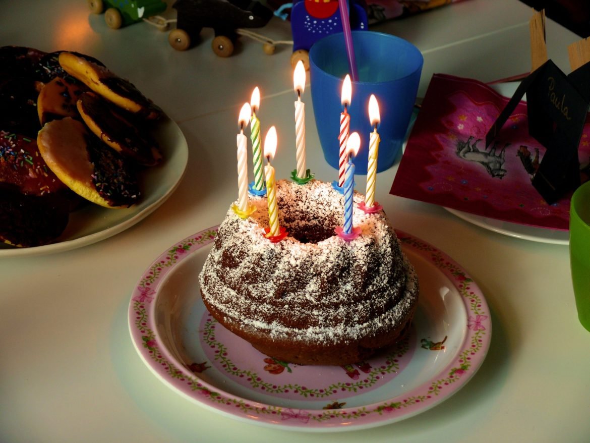 5 happy birthday cake design
