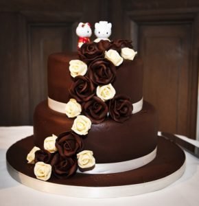 Multi tier wedding cake design