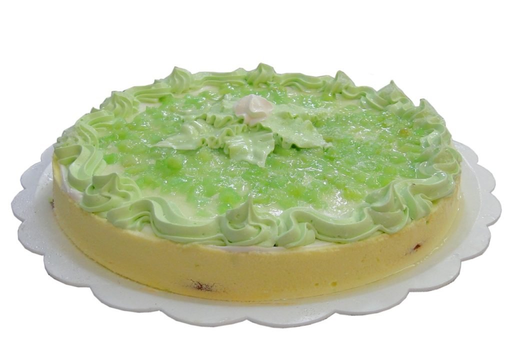 Cake with gateau