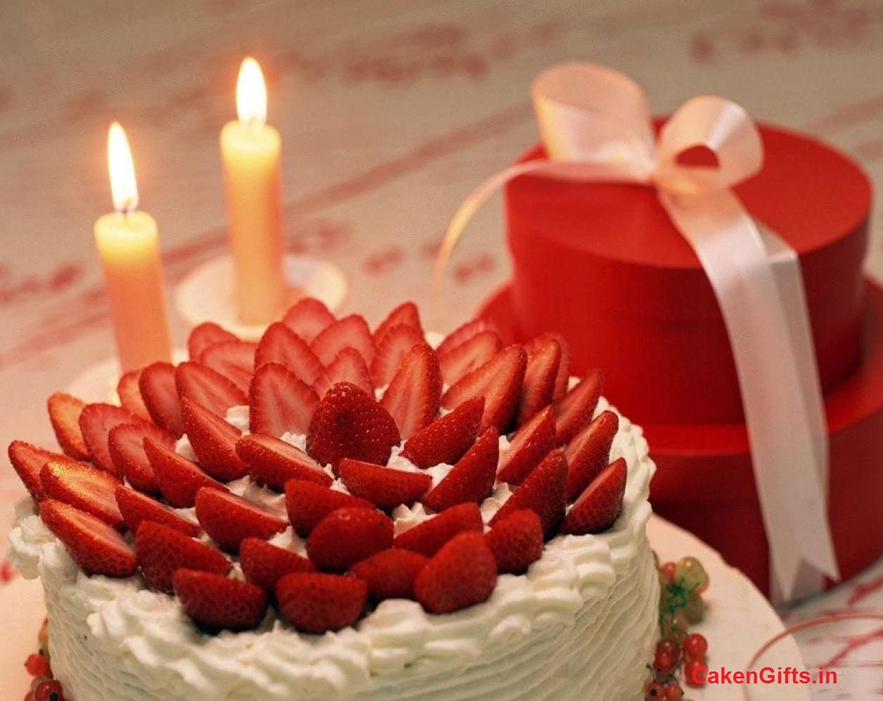 Valentine's day-special-cake - CakenGifts.in