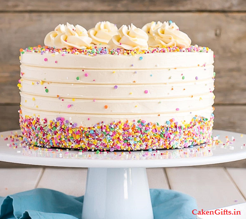 Easy Vanilla Cake (One Bowl Recipe) – Sugar Geek Show