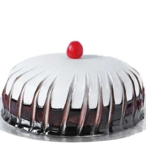 Round Cut Black Forest Cake