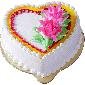 pineapple-cake-in-heart-n-cream-flower thumb