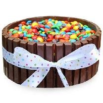 Kit Kat Cake With Gems