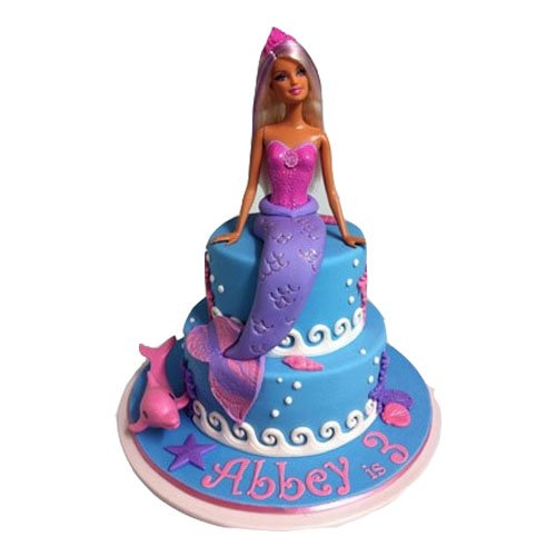 mermaid-barbie-cake