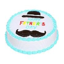 Vanilla Fathers Day Cake
