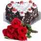 black-forest-cake-in-heart-6-roses thumb