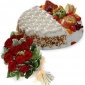 fruit-cake-with-two-taste-12-roses thumb