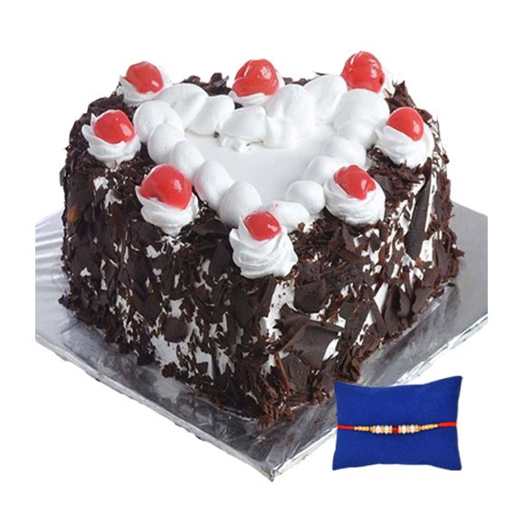 heart-blackforest-cake-&-rakhi