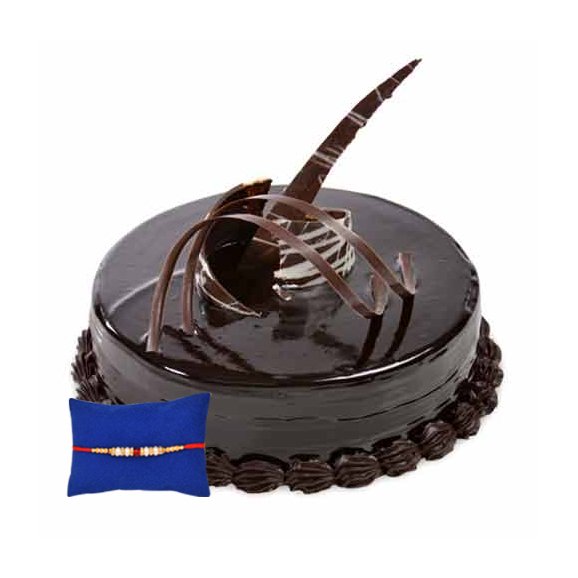 rakhi-choco-truffle-cake