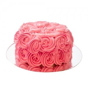 Vanilla Rose Cake For Rosy