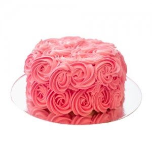 Vanilla Rose Cake For Rosy