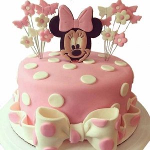 Pink For Mikky Mousie Cake