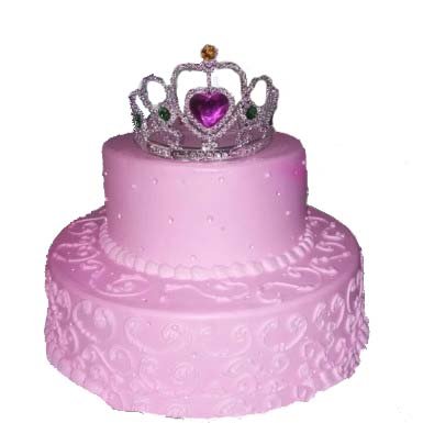 princess-strawberry-2-tier-cake