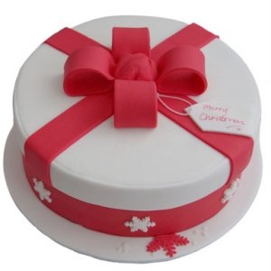 Fondant Gift Box Cake