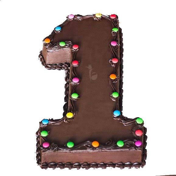 digit-1-chocolate-cake