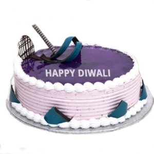 Blueberry Diwali Cake