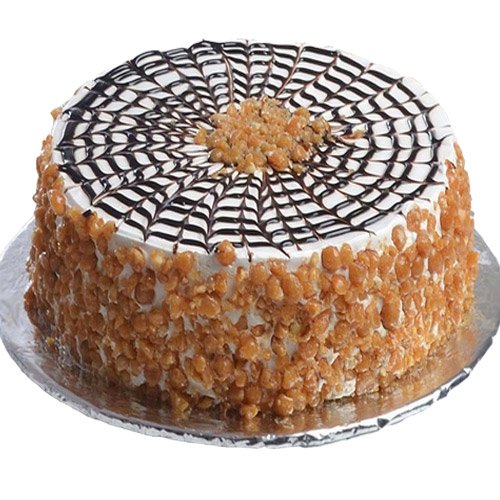 butterscotch-cake-in-round